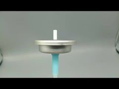 Valve à aérosol mesurée