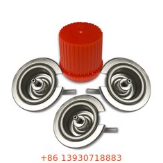 Léger de fuite de soupape extérieure de cartouche de gaz en métal de barbecue d'OEM anti