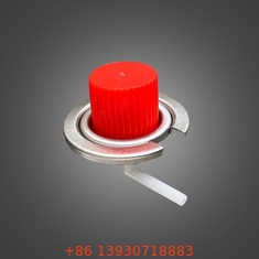 soupape portative de réchaud de camping d'un pouce avec la couverture rouge pour faire cuire
