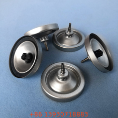 Soupape de remplissage d'allumeur de gaz de fer-blanc d'anti fuite 40mm avec la tige en métal