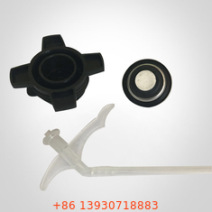 soupape de pulvérisation de mousse d'unité centrale de type pistolet de 1 pouce avec tube et capuchon pour bidons de matériaux de construction