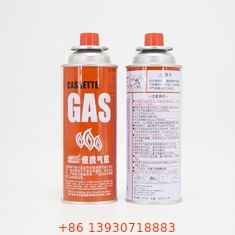 Recharge d'impression CMJN Petite cartouche de gaz butane 220g avec soupape