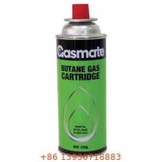 Cartouche de gaz butane d'ODM d'OEM pour le réchaud de camping anti-déflagrant