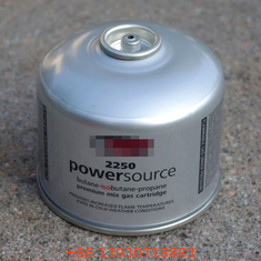 Bouteille de gaz butane portable de 84 mm de hauteur 230 g