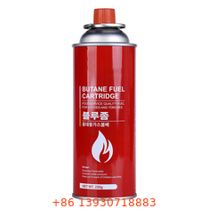 boîte métallique rechargeable du butane 400ml pour des fourneaux de camping écologiques