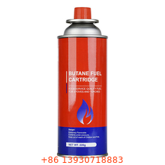 Matériel portatif en plein air de fer-blanc de cylindre de gaz de butane des activités 227g