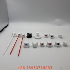 Une soupape aérosol standard de peinture à pulvérisation naturelle avec un tube d'une pouce