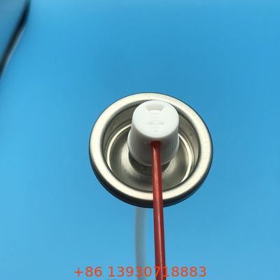Valve aérosol à courant concentré à haute pression pour nettoyeur de carburateur avec construction résistante aux produits chimiques et fonctionnement à 360°