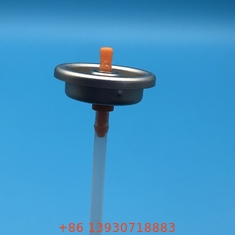 Valve de peinture en aérosol pour une application de pulvérisation de haute précision