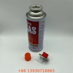 Boîte de gaz au butane orange etc. pour gaz plus léger et paroi droite