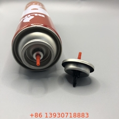 Ventilateur de remplissage de l'allumeur de gaz ergonomic Plastique butane Tête de gaz Rouge Couleur pour une longue durée