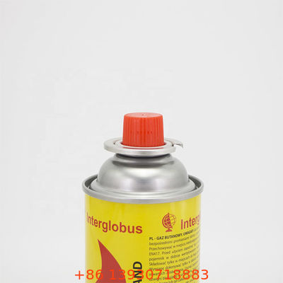 Butane Gas Stove Valve With Red Cover Universal Fit for Butane Cartridges