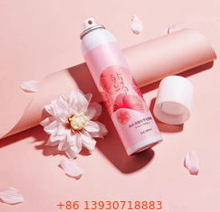 Valve de pulvérisation de shampooing sec à action rapide pour les modes de vie occupés avec dispersion rapide