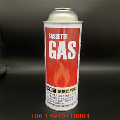 Boîte à gaz au butane pour barbecue et brûleurs portables.