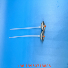Kit de soupape d'activation de stéthoscope en MDF à ressort en acier inoxydable avec coupe de montage en étain laqué transparent