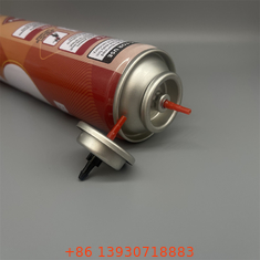 Valve de remplissage pour briquet à gaz à ressort en acier inoxydable