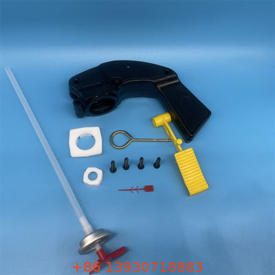 Valve d'extincteur industriel avec levier d'actionnement long et tube de plongée