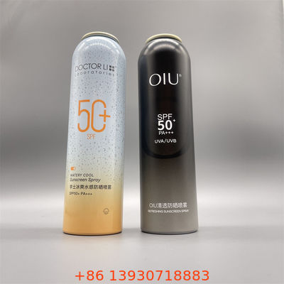 Un récipient en aluminium aérosol de qualité supérieure.