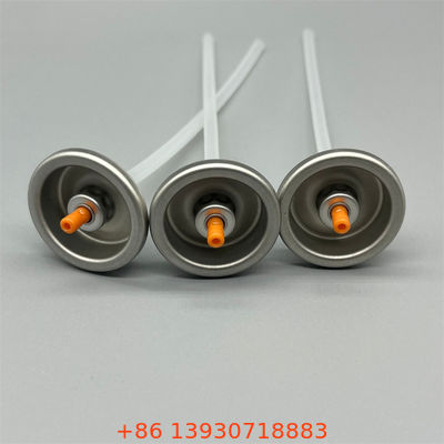 Une soupape à aérosol pour l'oxygène. Un distributeur de précision pour l'oxygène, le bien-être et les aérosols de beauté.