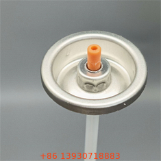 Valve jetable pour pulvérisation de couleur capillaire à usage unique avec conception hygiénique