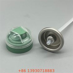 Valve de pulvérisation corporelle de déodorant haut de gamme pour produits de soins personnels avec conception durable, étanche et contrôle de brouillard précis