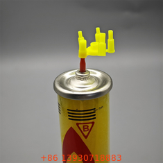 Valve de recharge de gaz pour briquet durable avec adaptateur pour utilisateurs professionnels avec résistance à la corrosion