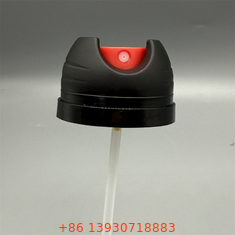 Valve de pulvérisation corporelle déodorante durable pour cosmétiques avec conception étanche et ergonomique