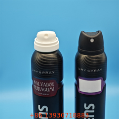 Valve hypoallergénique de pulvérisation de déodorant pour peau naturelle et sensible avec voie de matériau pur et actionnement doux