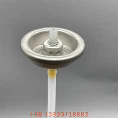 Valve aérosol en aluminium pour déodorant en spray Soins personnels Valve en aluminium de haute précision pour déodorant aérosol