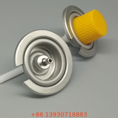 Valve de cartouche de gaz butane en métal durable – Valve durable pour une utilisation intensive.