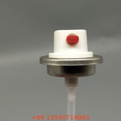 Valve aérosol à pulvérisation de colle féminine haute performance pour les applications adhésives