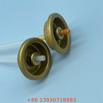 Valve de pulvérisation de carrosserie compacte pour voyageurs fréquents avec construction légère et capuchon anti-déversement