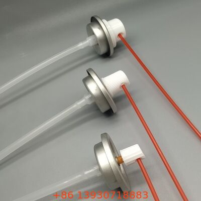 Valve aérosol pour nettoyant de carburateur de précision, pour une pulvérisation constante