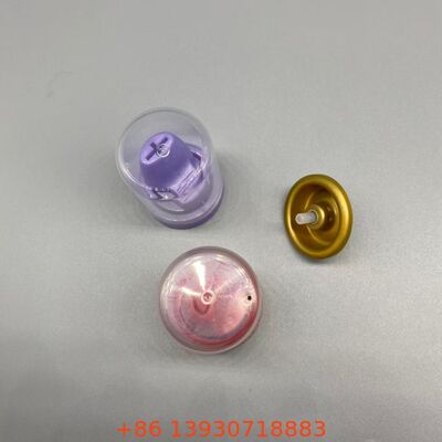 Valve de pulvérisation d'aérosol résistant à la corrosion à ventilation inversée avec fonctionnalité à 360 degrés pour mousse capillaire