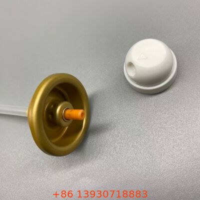 Valve de pulvérisation de déodorant aérosol pour le corps avec dispense continue de brouillard ultra-fin pour les lignes de remplissage à grande vitesse