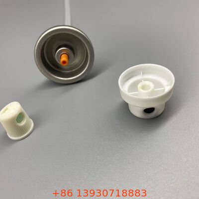 Valve à colle pour cheveux en aérosol avec buse anti-embouteillage de brouillard de précision et construction résistante aux produits chimiques pour les soins capillaires professionnels