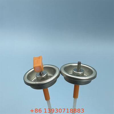 Vanne aérosol graduée de précision de 1 pouce avec débit de pulvérisation réglable et couleur d'actionneur personnalisable