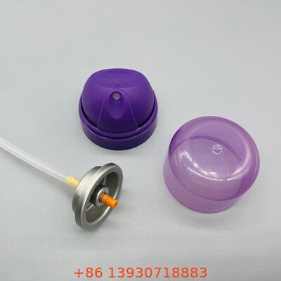 Valve d'aérosol de précision pour le déodorant à pulvérisation corporelle avec conception imperméable, ressort en acier inoxydable et longueur de tube de trempage personnalisable