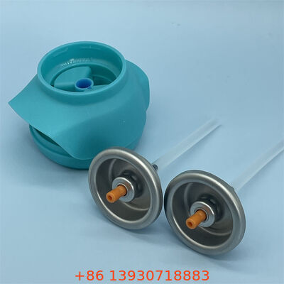 Valve aérosol durable avec contrôle de pulvérisation de précision, conception étanche et actionneur ergonomique pour les bombes aérosols pour chaussures