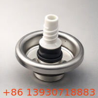 Une vanne aérosol en mousse en PU d'un pouce avec tube de trempage étendu pour une distribution contrôlée