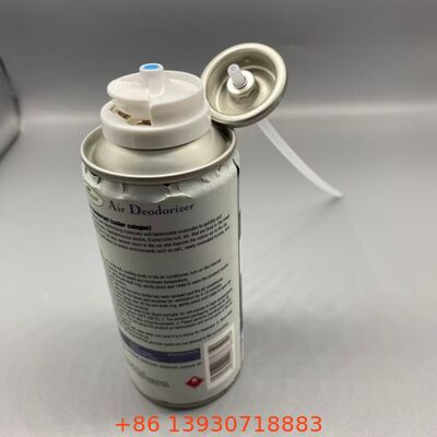 Valve aérosol antibactérienne avec capacité de pulvérisation à 360 degrés pour les fissures intérieures de la voiture et valve de désinfectant déodorant