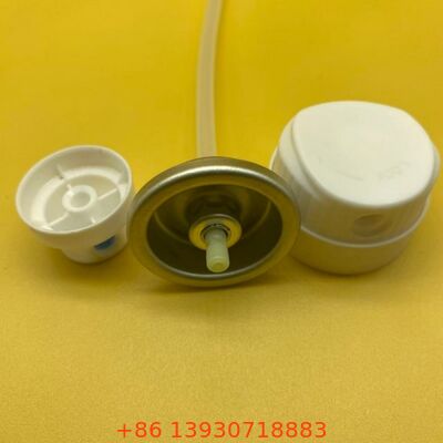 Anti-Clog Sunscreen Aerosol Valve with 360-Degree Operation and Leak-Proof Seal for Continuous Sprays