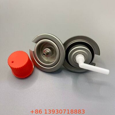 Valve à gaz de butane en aérosol avec buse DNM imperméable à la fuite, tolérance à haute pression et matériaux résistants aux produits chimiques pour le camping d'hiver et la cuisson à haute altitude
