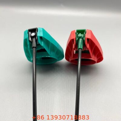 Bouchon à gâchette pliable premium pour aérosol avec mécanisme de verrouillage étanche et tube d'extension intégré pour pulvérisation à double action