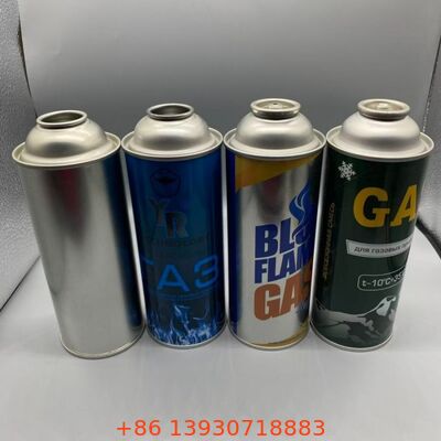 Boîte de gaz de butane rechargeable avec vanne de sécurité anti-fuite et carburant ultra-pur pour le camping et la cuisine en plein air