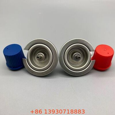 Valve à gaz de butane à aérosol à débit continu et étanche à fuite, d'un pouce, avec couvercle pour un stockage sûr