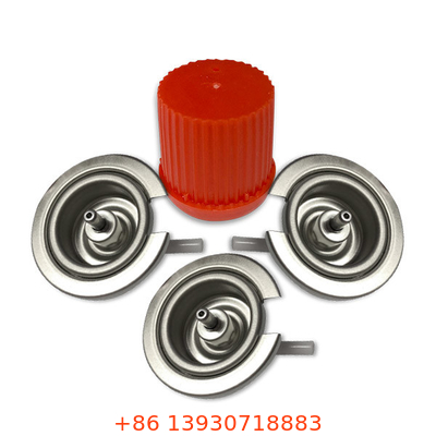 Léger de fuite de soupape extérieure de cartouche de gaz en métal de barbecue d'OEM anti