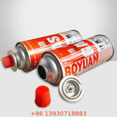 Recharge d'impression CMJN Petite cartouche de gaz butane 220g avec soupape