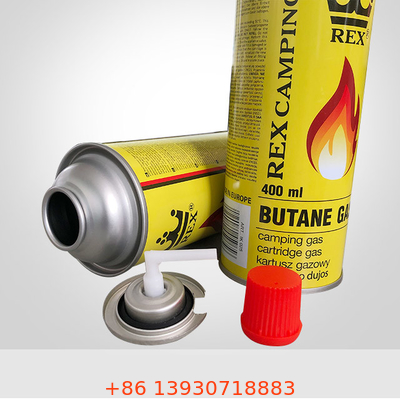 POM logeant la soupape de gaz de butane de 25.4mm pour la cartouche vide d'étain d'aérosol