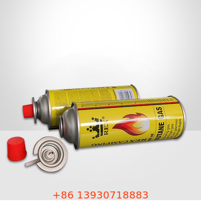 Vanne de gaz de butane de camping de 25,4 mm pour boîtes de conserve en aérosol à paroi droite